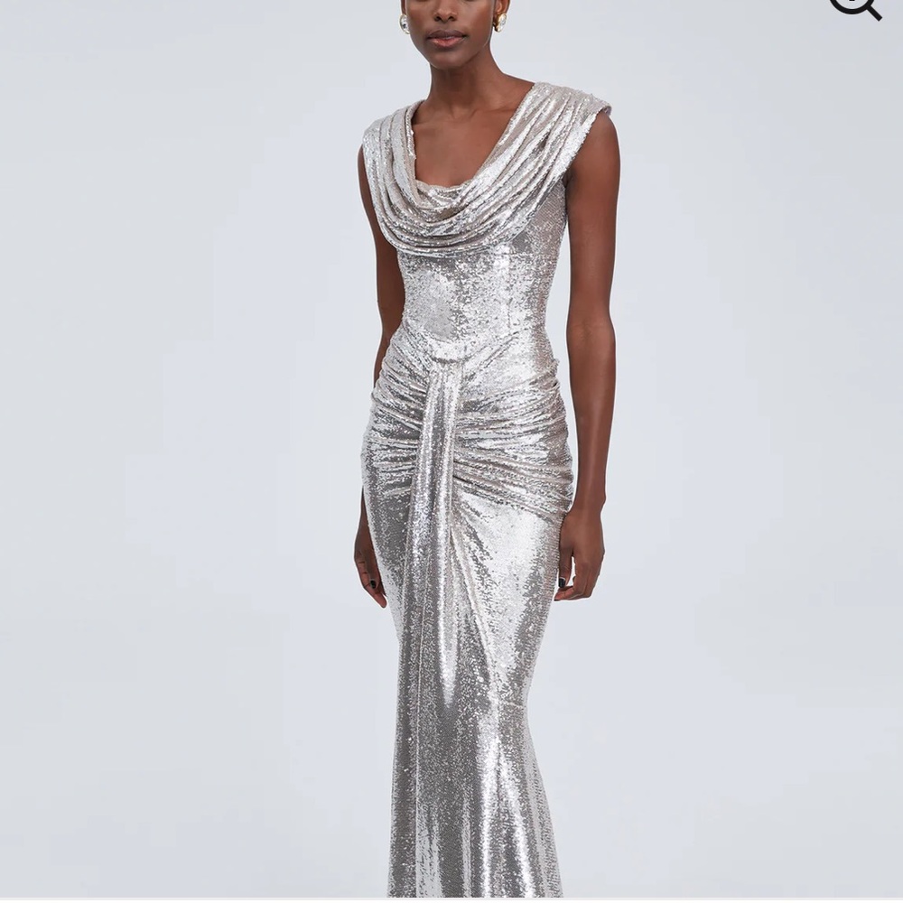 Silver SEQUIN GOWN